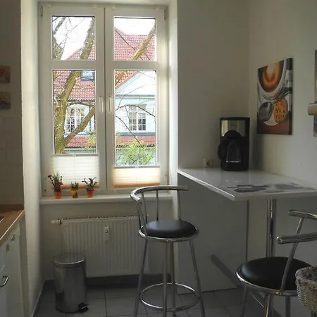 公寓 Heinrich-heine-strasse App 09 - Parkblick 罗斯托克